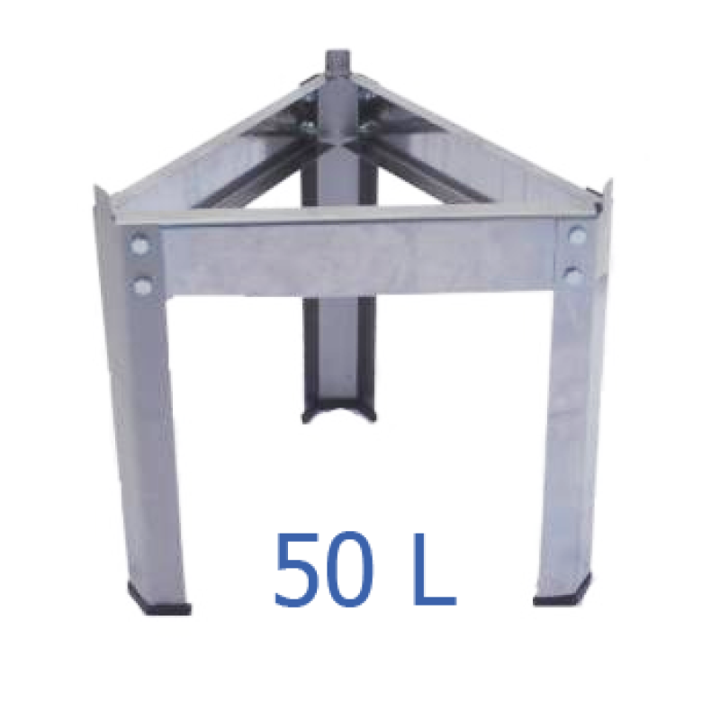 Βάση δοχείου από ανοξείδωτο για 50 L – VA.M.50