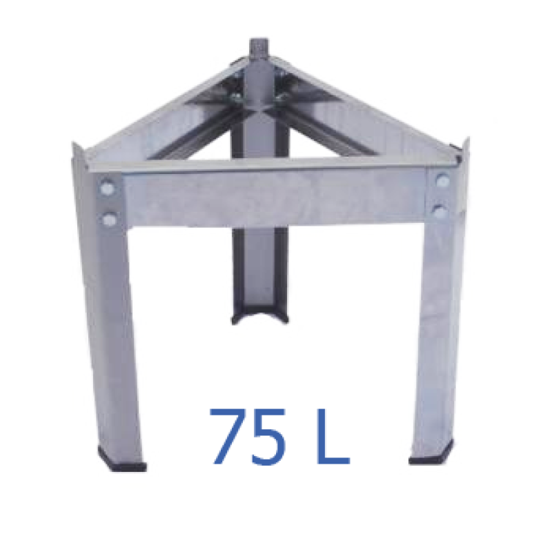 Βάση δοχείου από ανοξείδωτο για 75 L – VA.M.75