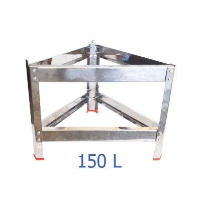 Βάση δοχείου από ανοξείδωτο για 150 L – VA.M.150