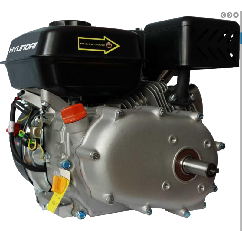 ΚΙΝΗΤΗΡΑΣ HYUNDAI 650QR1 -6.5HP - με άξονα σφήνα 20mm - OIL ALERT - μειωτήρα